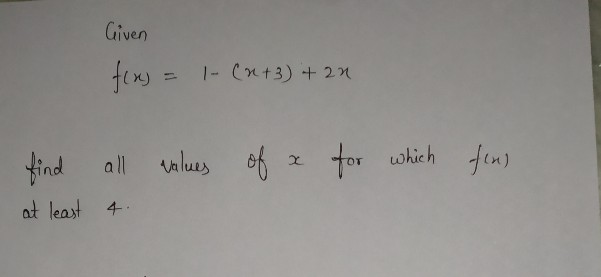 Algebra homework question answer, step 1, image 1