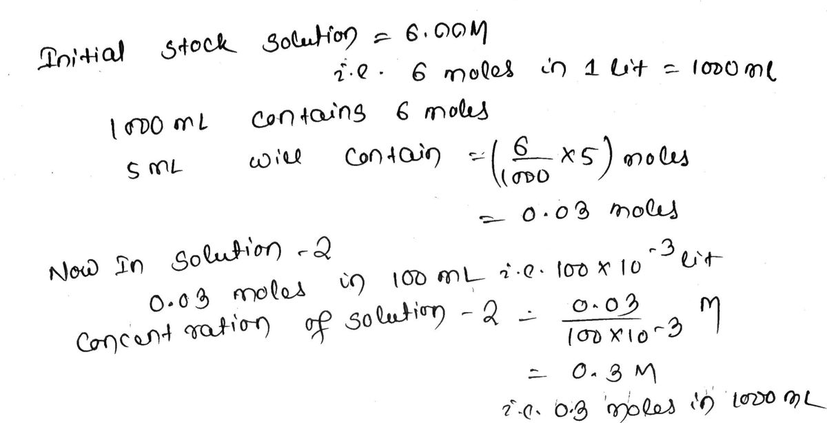 Chemistry homework question answer, step 1, image 1