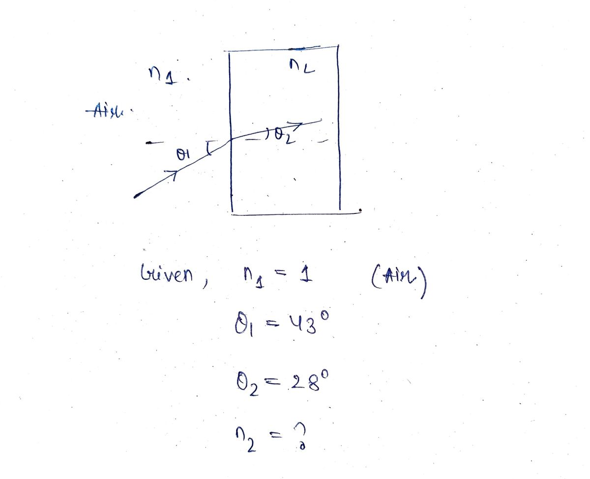 Physics homework question answer, step 1, image 1