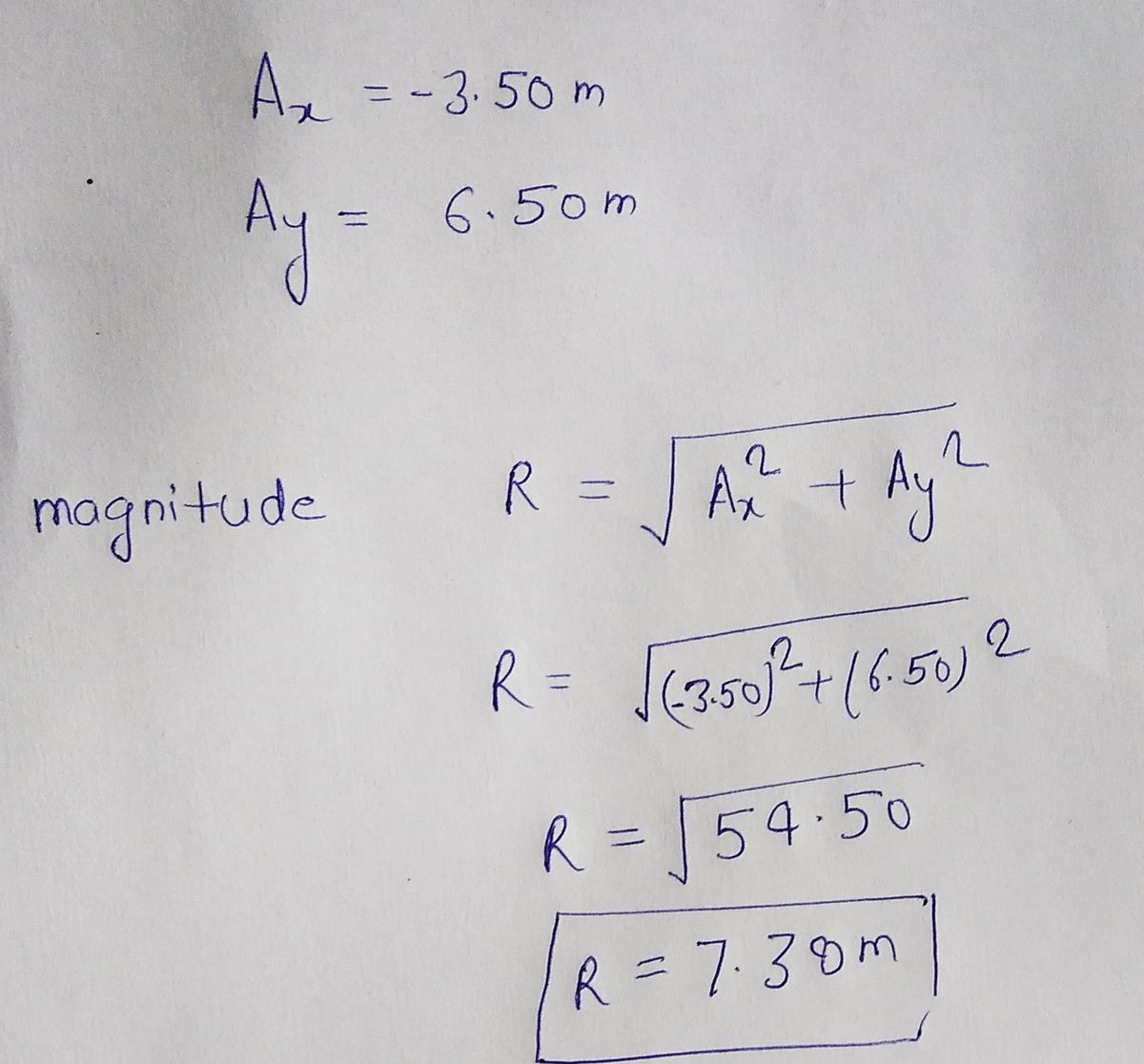 Physics homework question answer, step 1, image 1