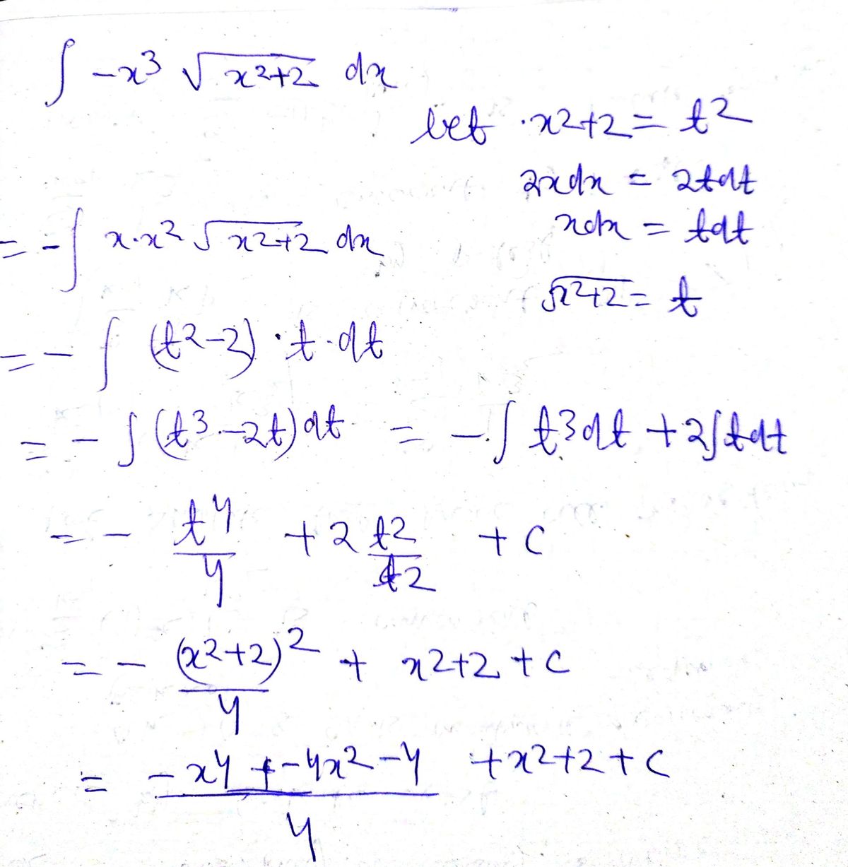 Calculus homework question answer, step 1, image 1