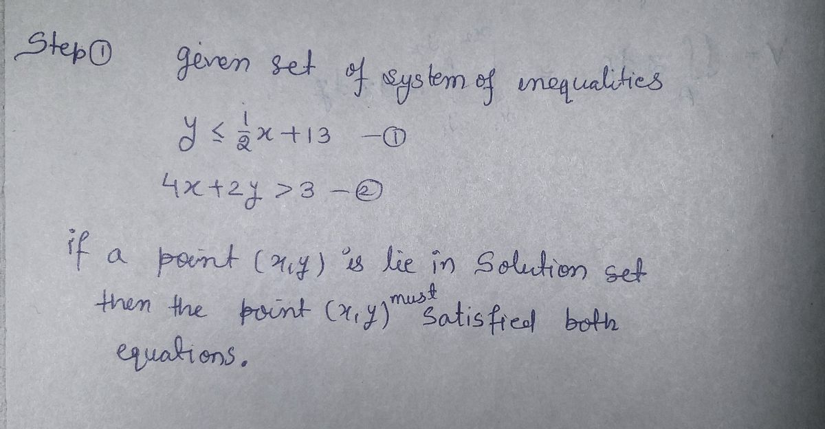 Algebra homework question answer, step 1, image 1