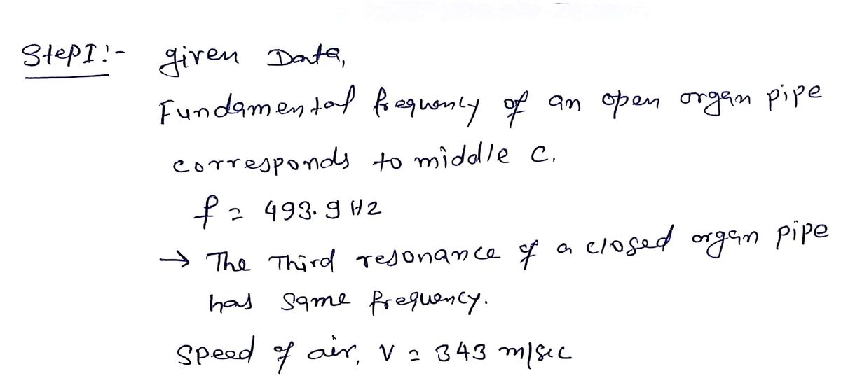 Physics homework question answer, step 1, image 1