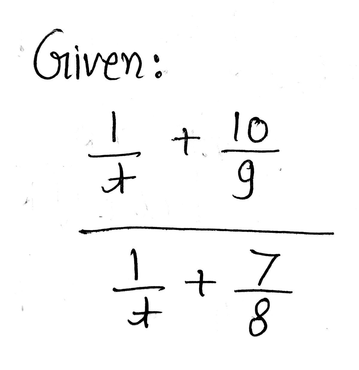 Algebra homework question answer, step 1, image 1