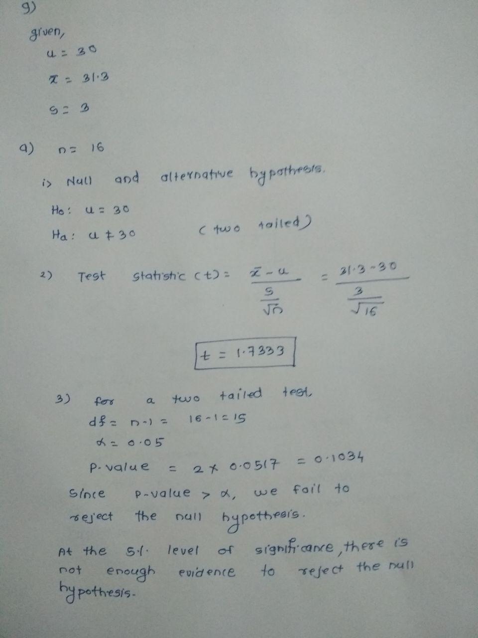 Statistics homework question answer, step 1, image 1