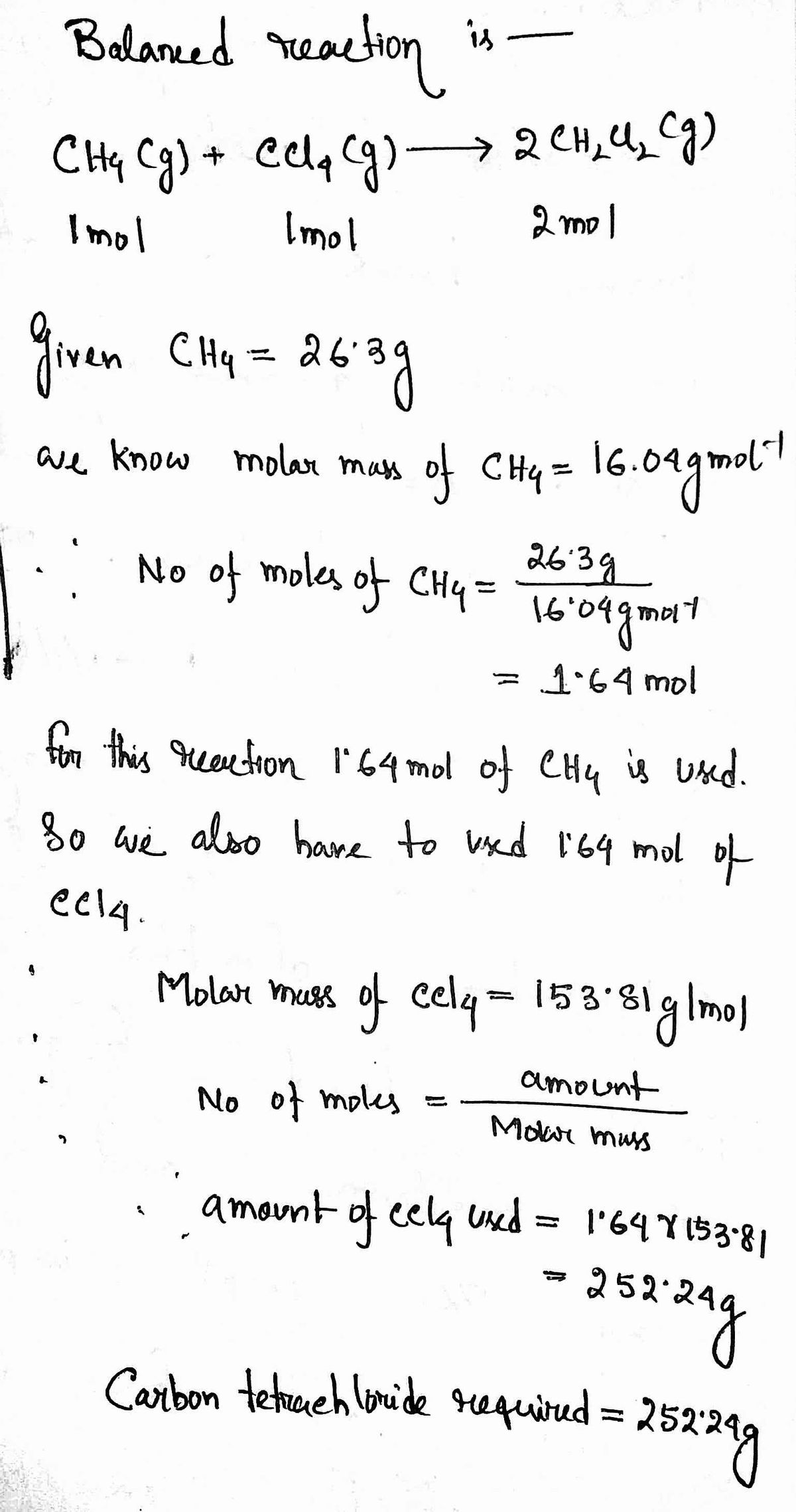 Chemistry homework question answer, step 1, image 1