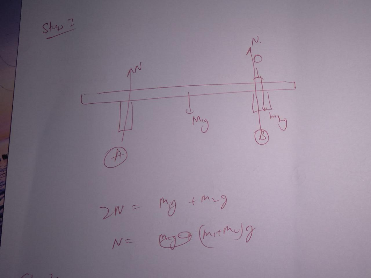 Physics homework question answer, step 1, image 1