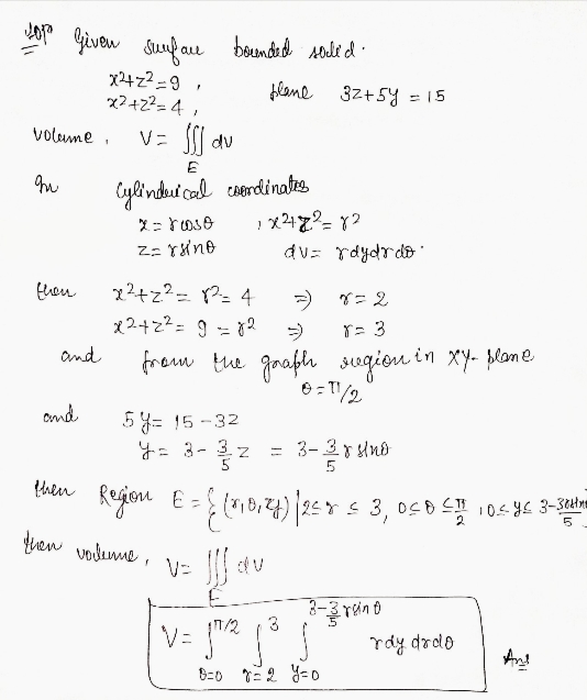 Advanced Math homework question answer, step 1, image 1