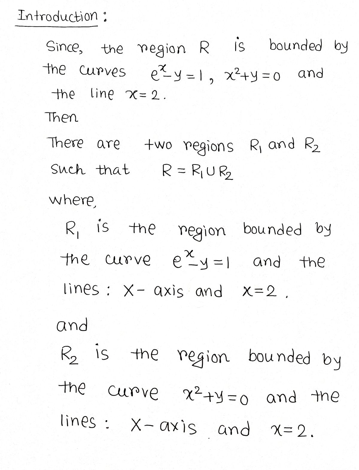 Advanced Math homework question answer, step 1, image 1