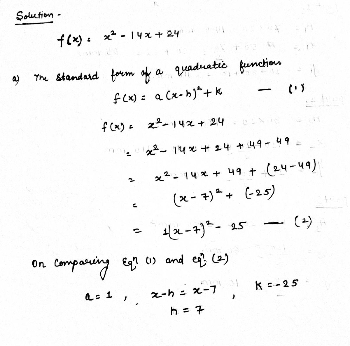 Calculus homework question answer, step 1, image 1