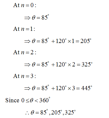 Trigonometry homework question answer, step 2, image 3