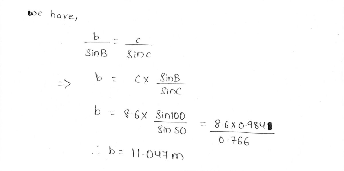 Trigonometry homework question answer, step 2, image 1