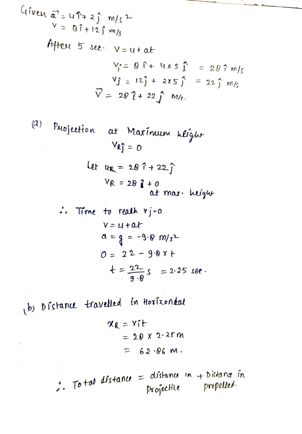 Physics homework question answer, step 1, image 1