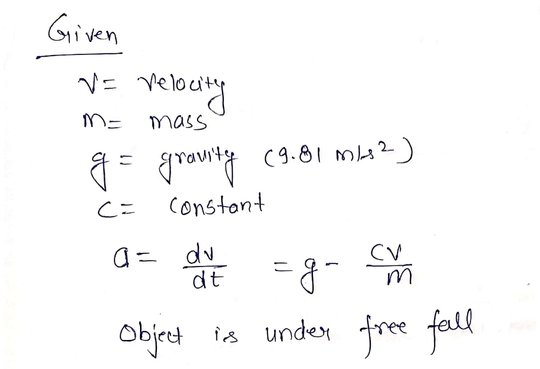 Physics homework question answer, step 1, image 1