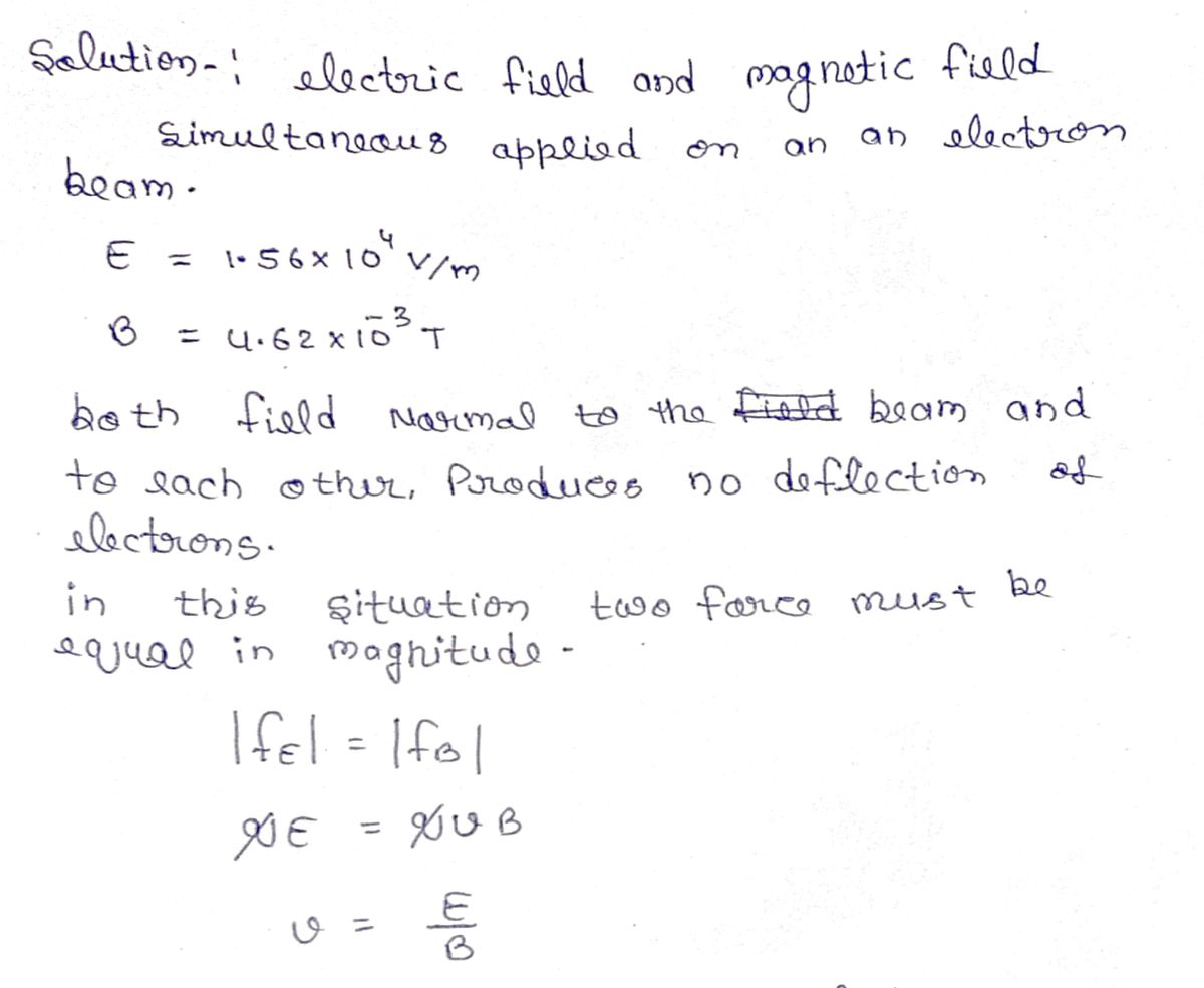 Physics homework question answer, step 1, image 1