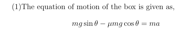 Physics homework question answer, step 1, image 1