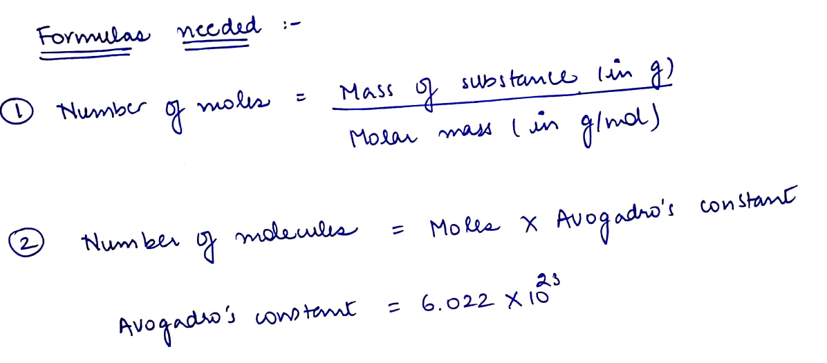 Chemistry homework question answer, step 1, image 1