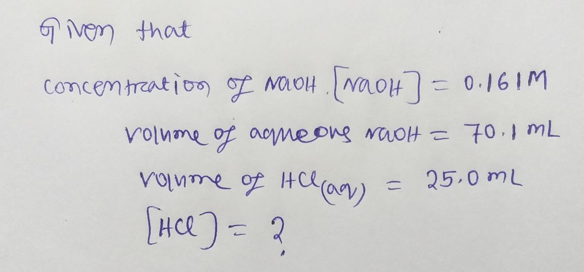 Chemistry homework question answer, step 1, image 1