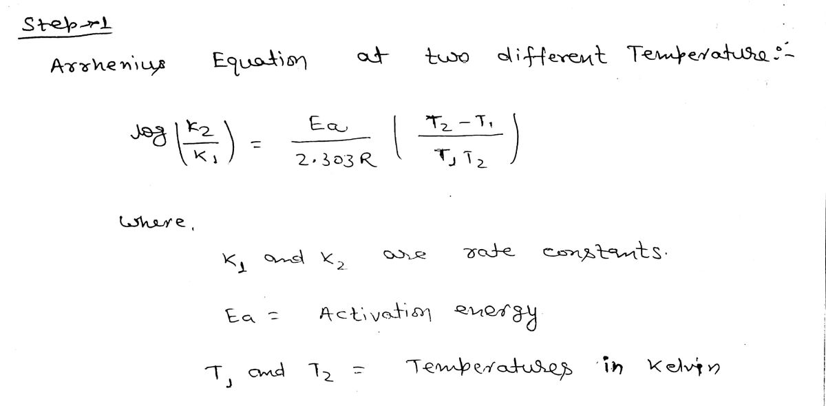 Chemistry homework question answer, step 1, image 1