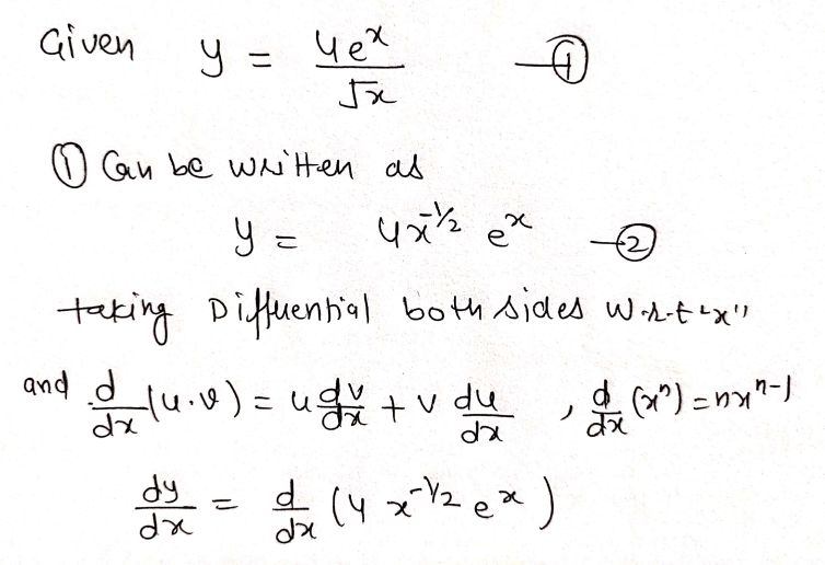 Calculus homework question answer, step 1, image 1