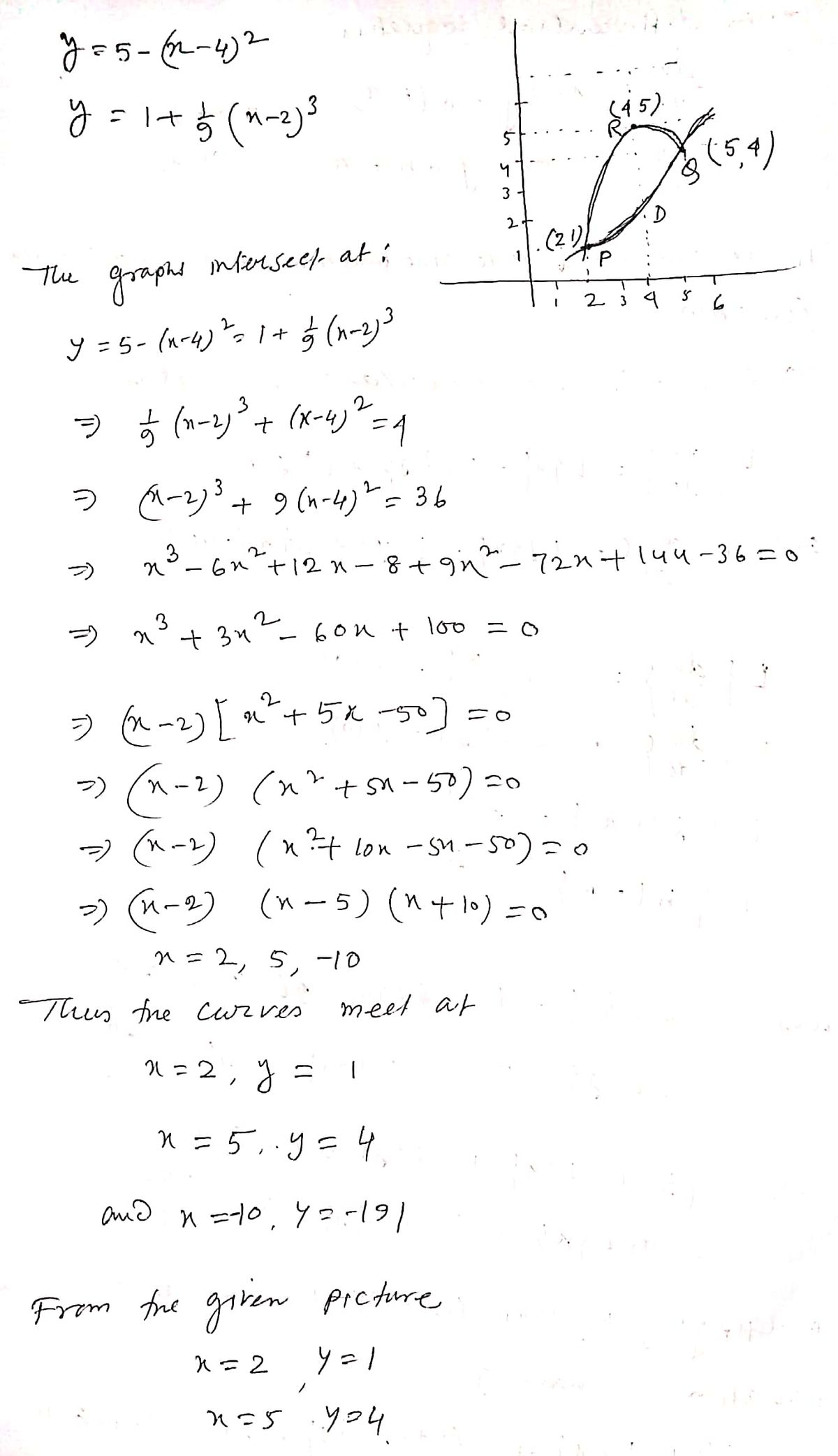 Advanced Math homework question answer, step 1, image 1