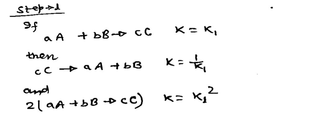 Chemistry homework question answer, step 1, image 1