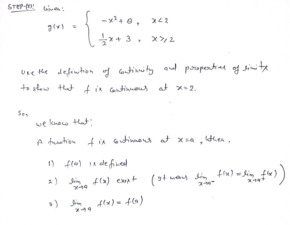 Calculus homework question answer, step 1, image 1