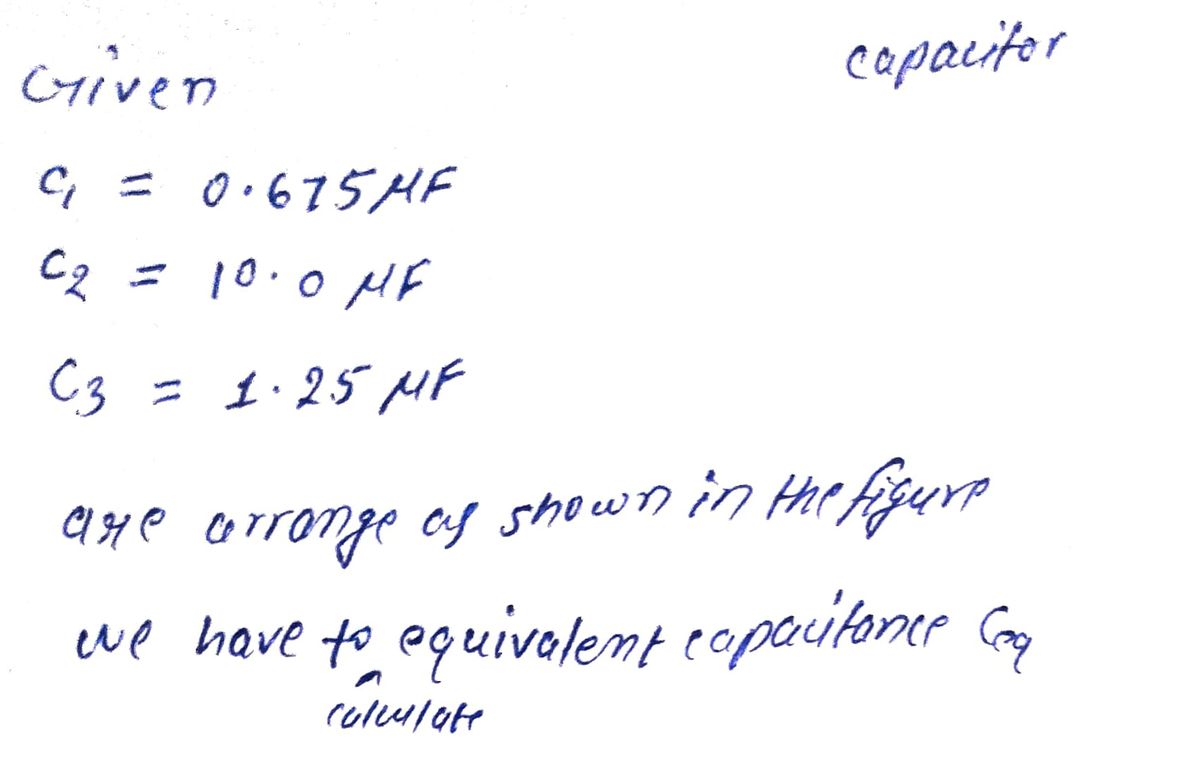 Physics homework question answer, step 1, image 1