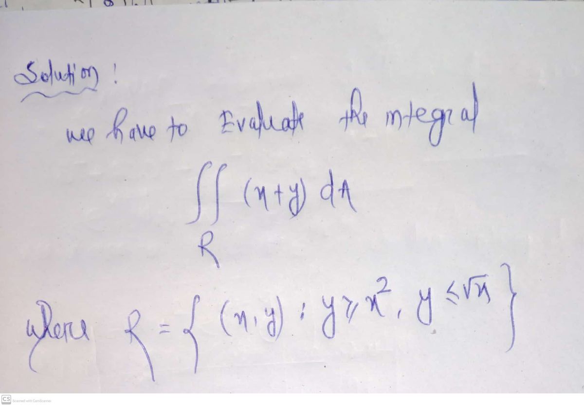 Advanced Math homework question answer, step 1, image 1