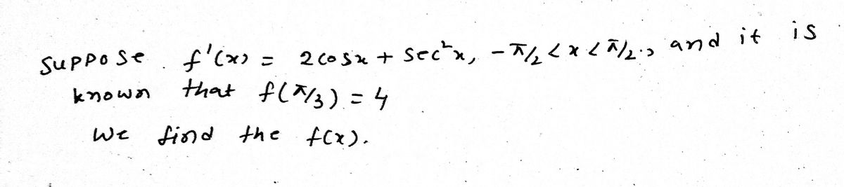 Calculus homework question answer, step 1, image 1