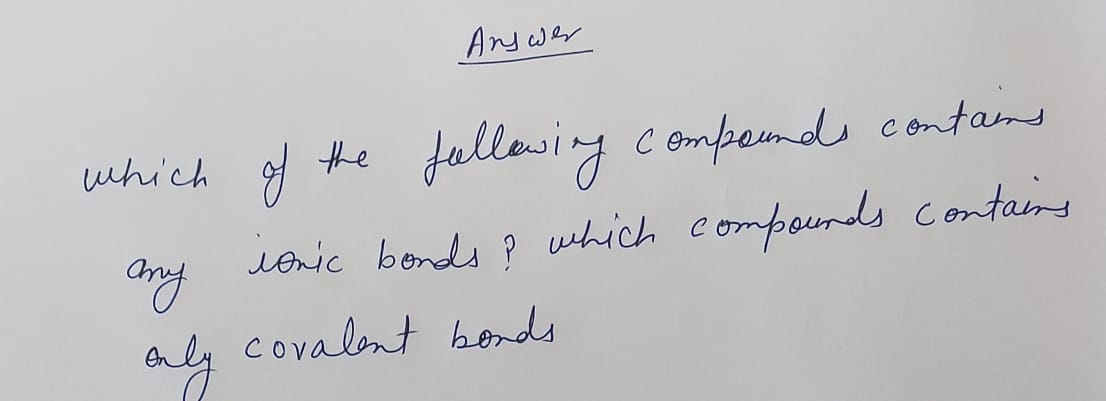 Chemistry homework question answer, step 1, image 1