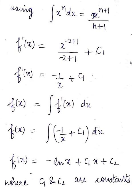 Calculus homework question answer, step 2, image 1