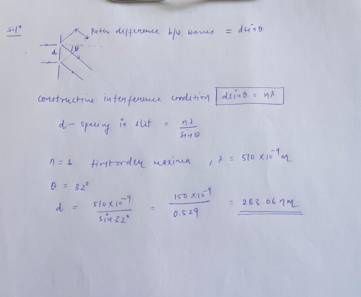 Advanced Physics homework question answer, step 1, image 1