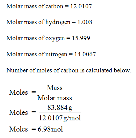 Answered 200.00 grams of an organic compound is bartleby