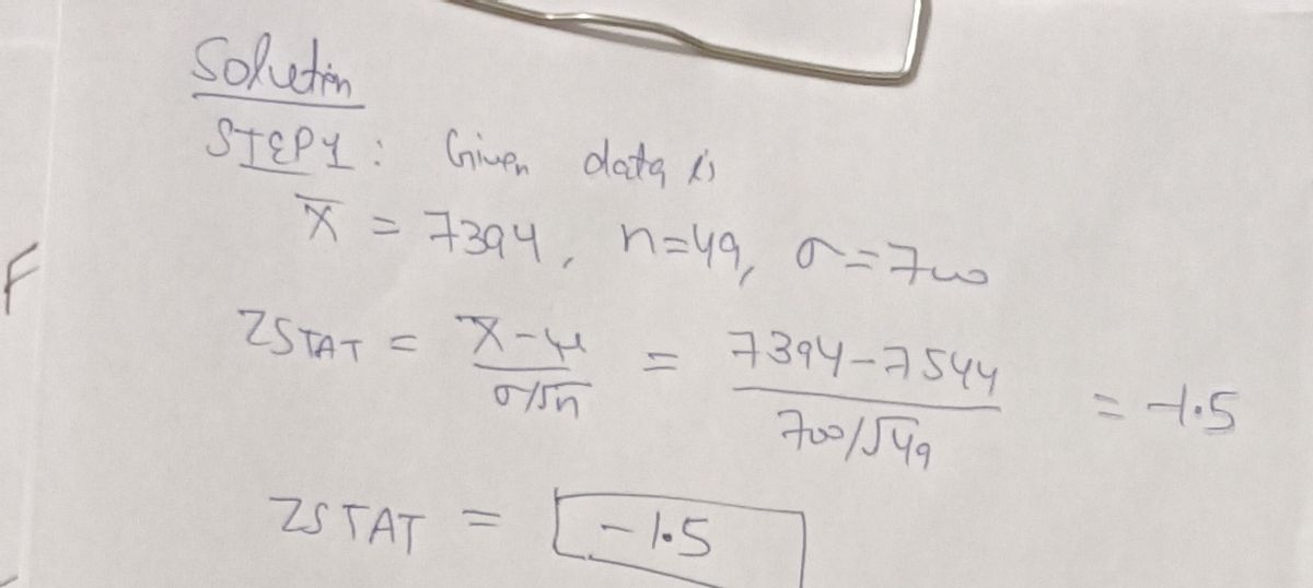 Statistics homework question answer, step 1, image 1