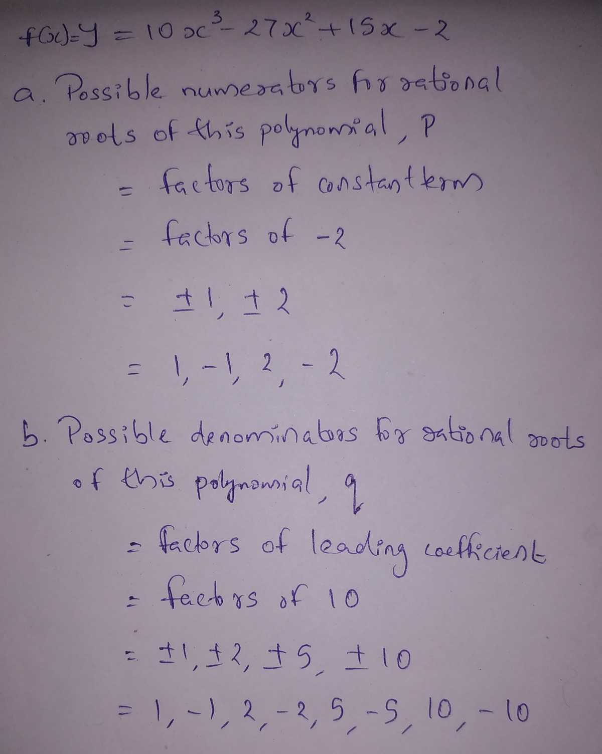 Calculus homework question answer, step 1, image 1