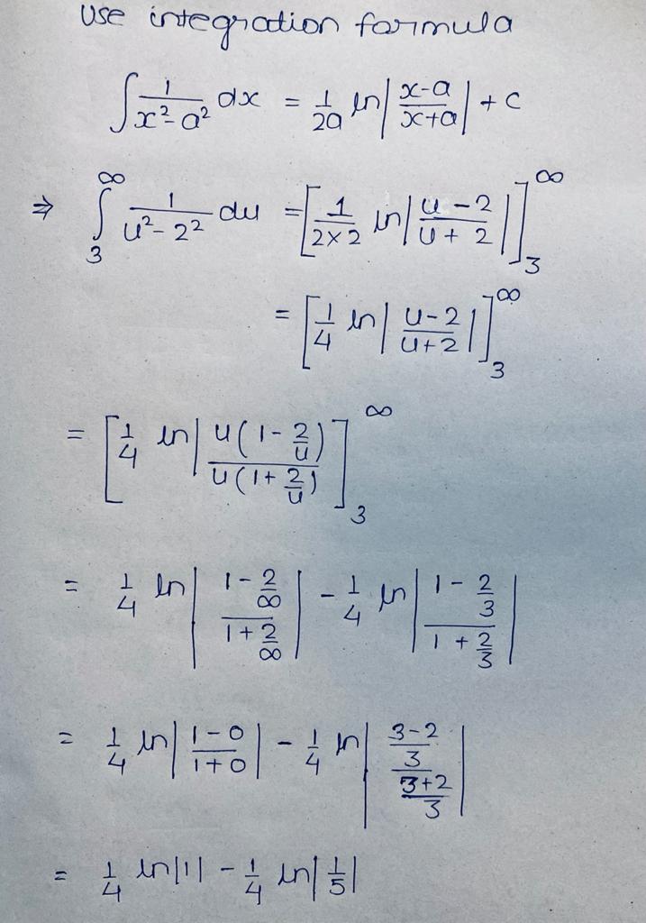 Calculus homework question answer, step 2, image 1