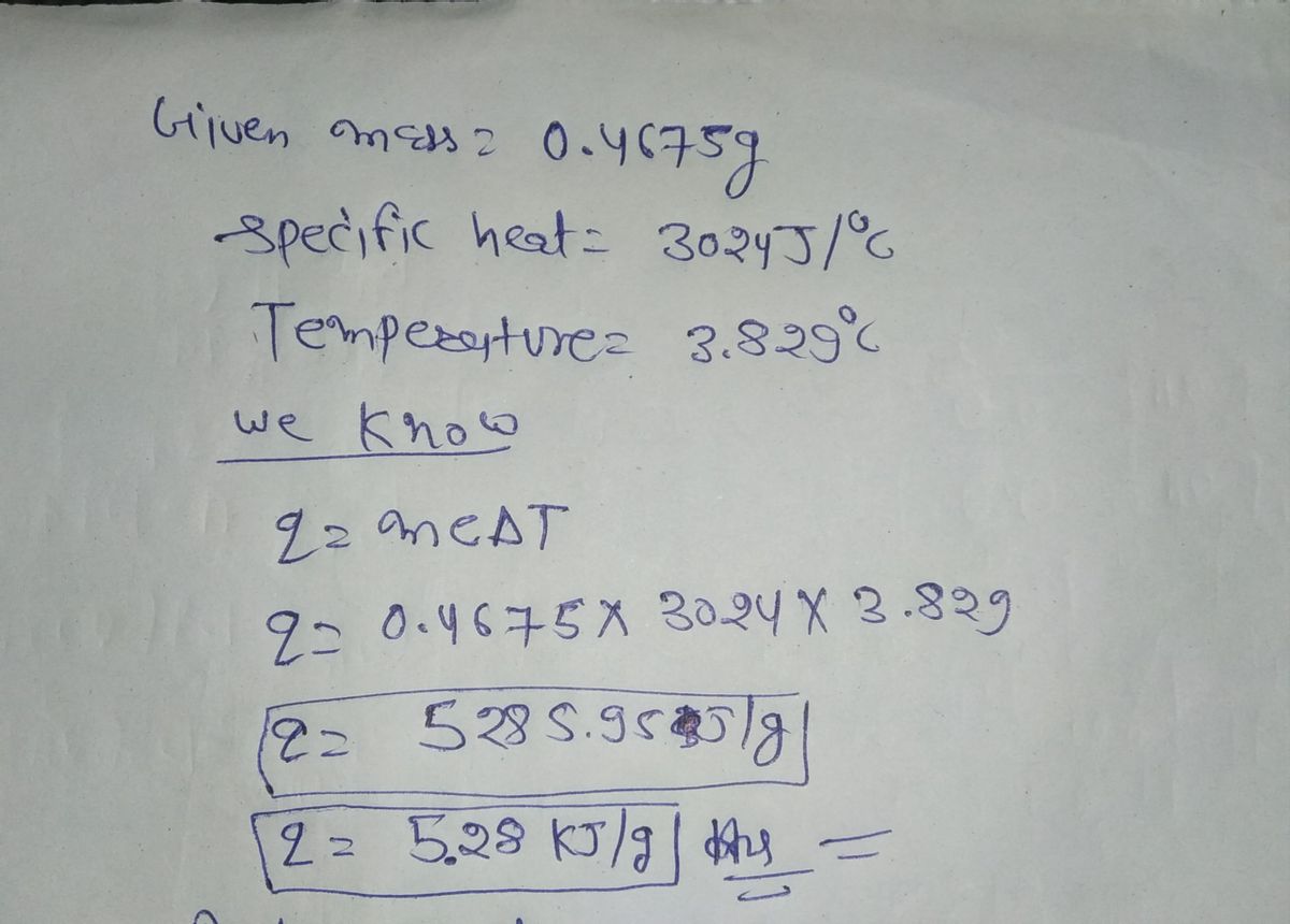 Chemistry homework question answer, step 1, image 1