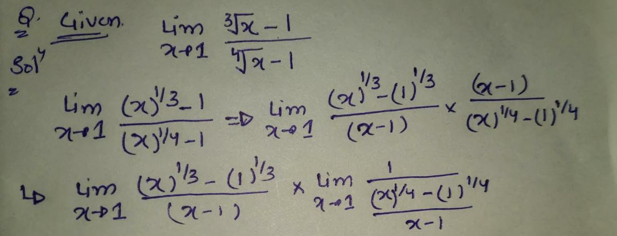 Calculus homework question answer, step 1, image 1