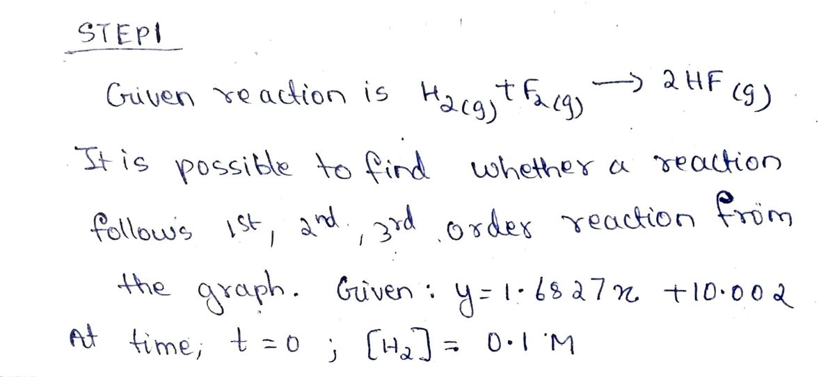 Chemistry homework question answer, step 1, image 1