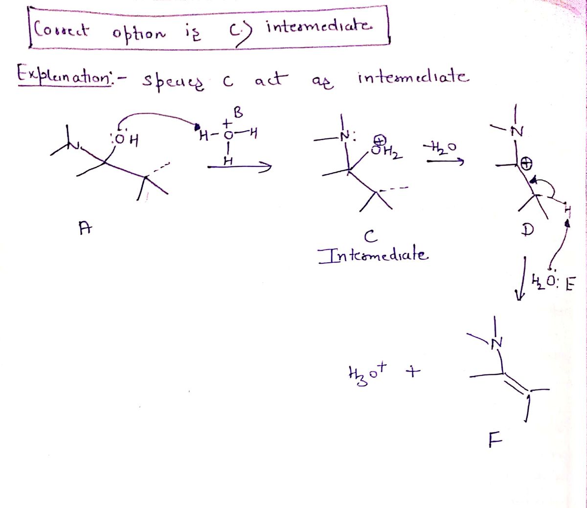 Answered Analyze this reaction mechanism and bartleby