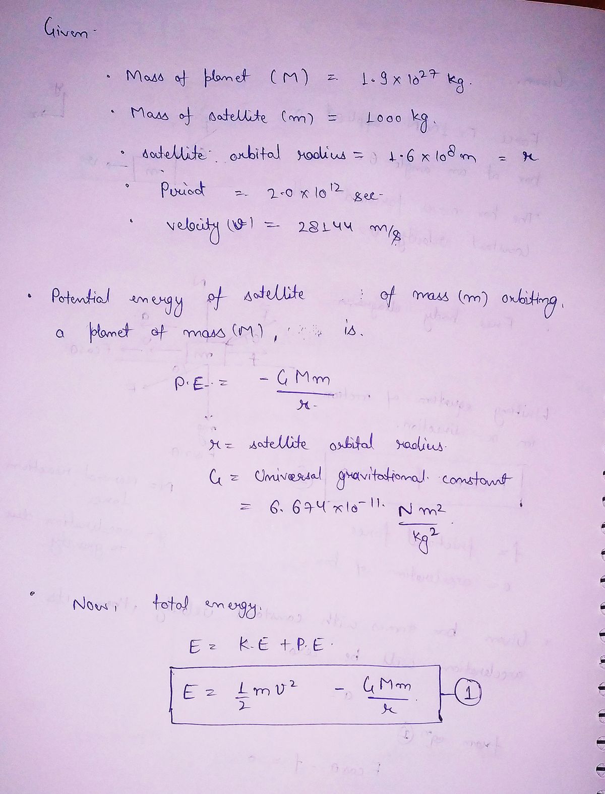 Physics homework question answer, step 1, image 1