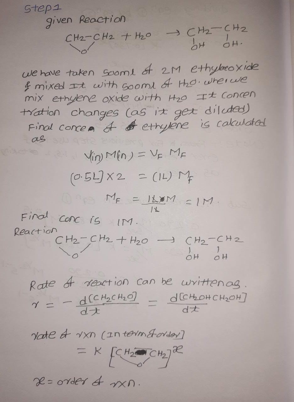 Chemistry homework question answer, step 1, image 1