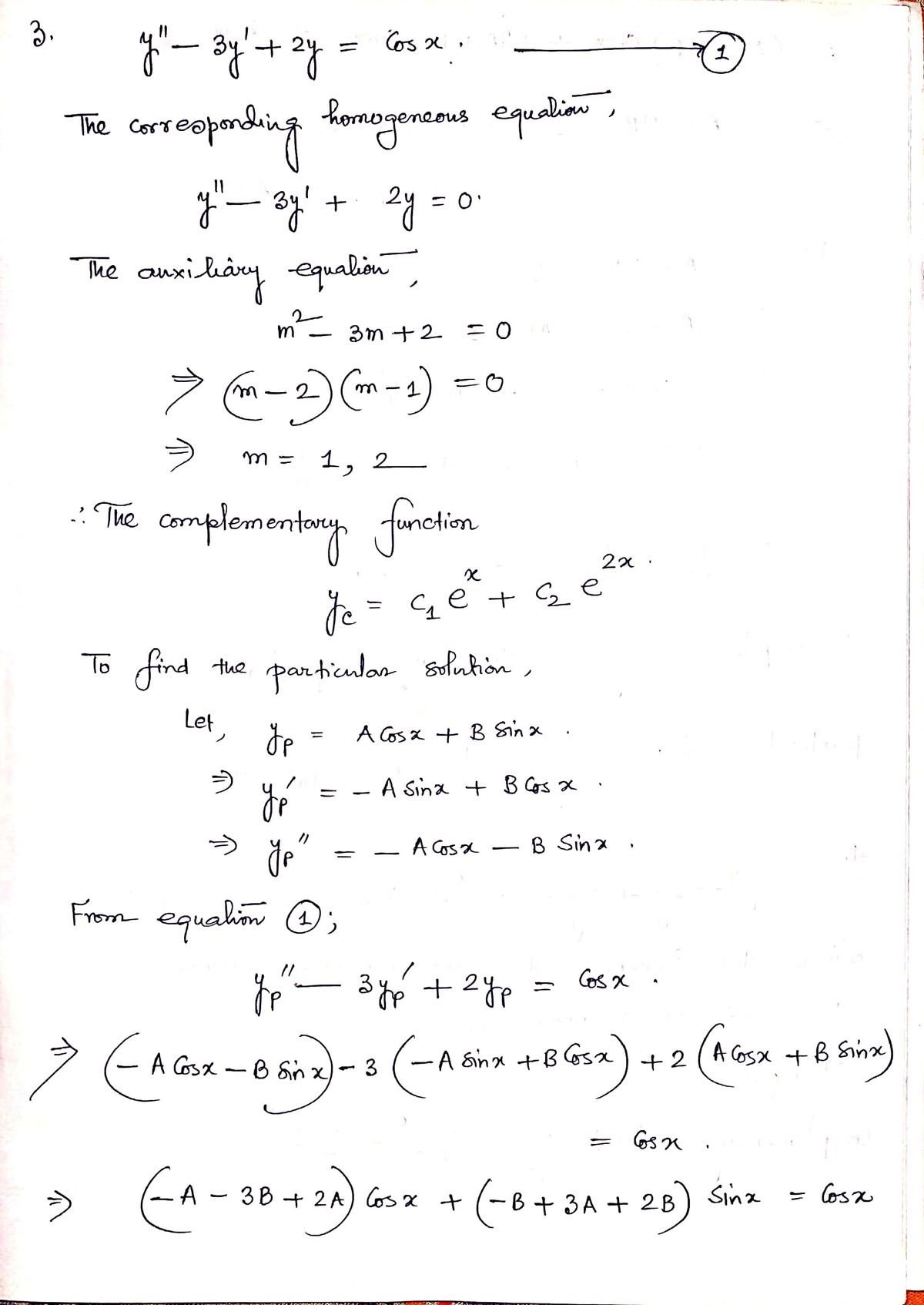 Calculus homework question answer, step 1, image 1