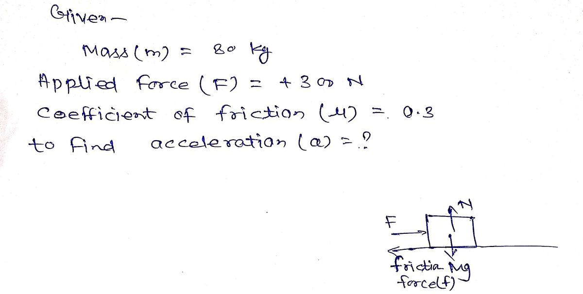 Physics homework question answer, step 1, image 1