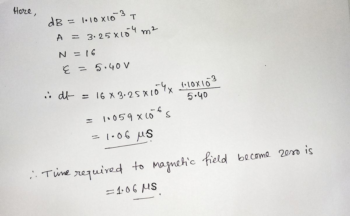 Physics homework question answer, step 1, image 1