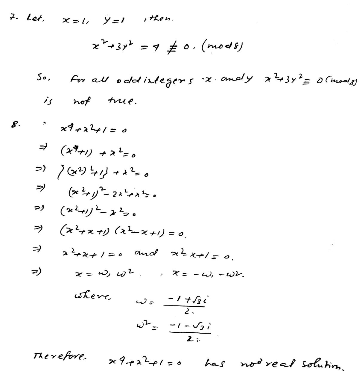 Advanced Math homework question answer, step 1, image 1