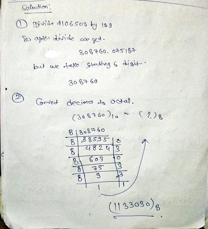 Computer Science homework question answer, step 1, image 1