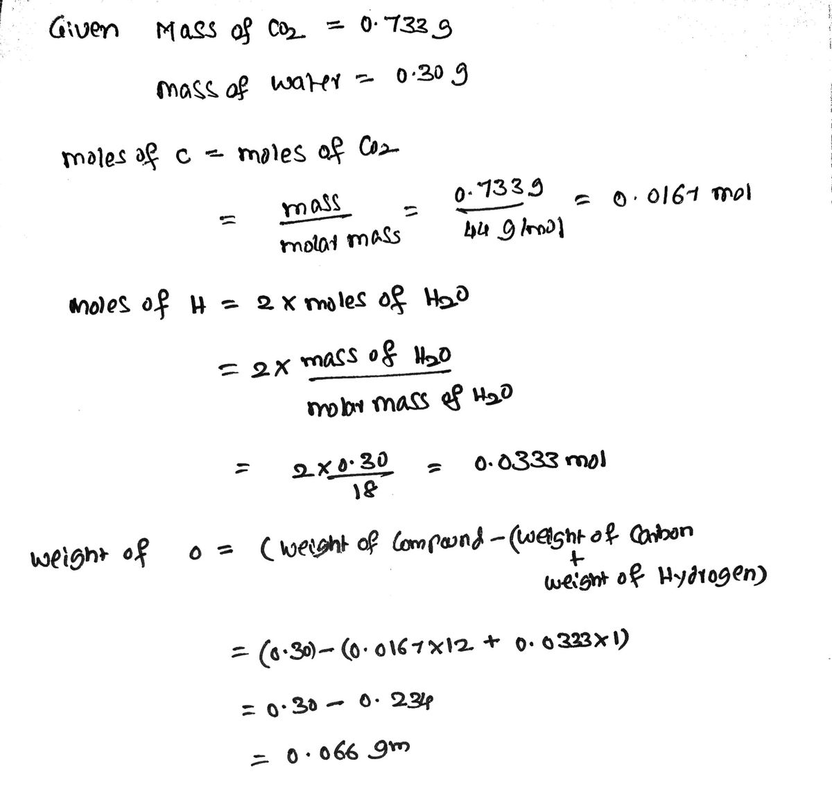 Chemistry homework question answer, step 1, image 1