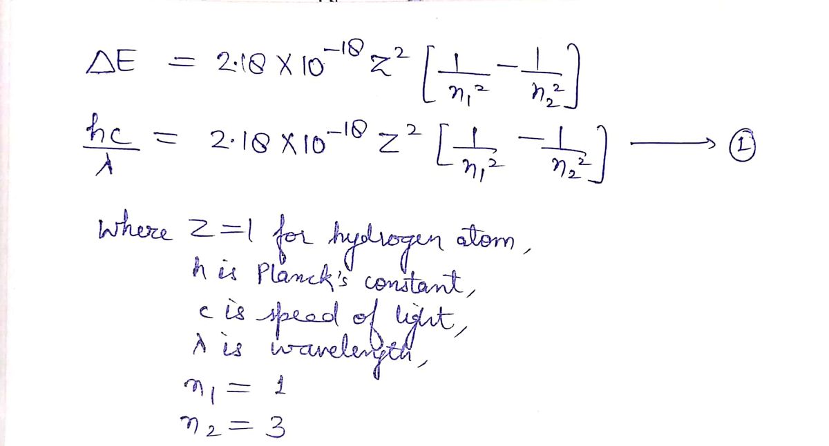 Chemistry homework question answer, step 1, image 1